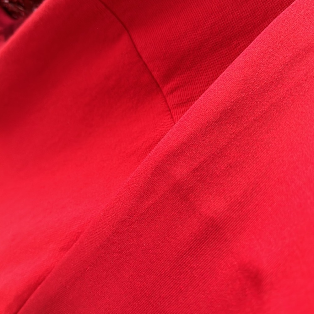 Sexy Red Custom Jogger Set W/Detail Size Small - image 4